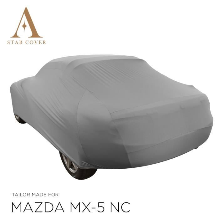 MAZDA MX-5 NC BÂCHE DE PROTECTION POUR INTÉRIEUR GRIS NOUVEAUX COUVERTURE  DE VOITURE CARCOVER - Cdiscount Auto
