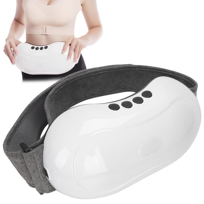 Ceinture Amincissante NOLITOY - Massage électrique Abdominal - Blanc - Multifonction Portable