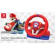 Volant de course Mario Kart Racing Wheel Pro Mini - HORI - Nintendo Switch, PC - Pédales incluses - Rouge-5