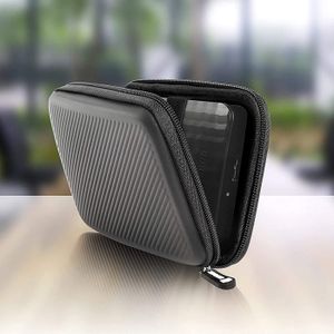 Bleu-Étui de rangement pour disque dur externe à semi-conducteurs, sac