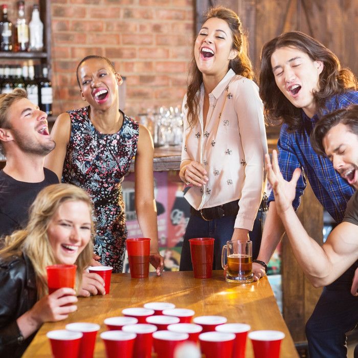 Set de 3 jeux d'alcool pour adultes, Ludo, roulette, Beer Pong