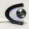 Créatif Globe Terrestre Lumineux Flottant Magnétique Levitation Globe Lamp avec Lumières LED et Base en Forme C pour Décorat-0