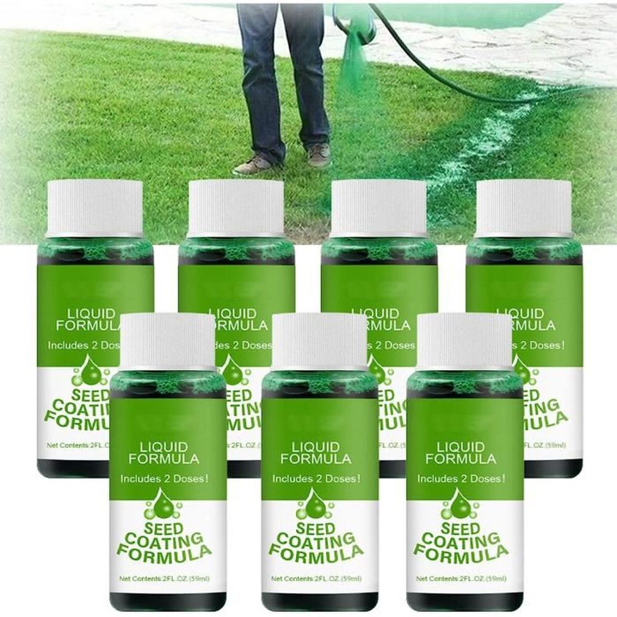 Cowboy Green Grass Seed Spray, Green Grass Lawn Spray, Hippie Green
