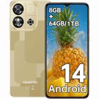 Smartphone Oukitel C57s - Écran 6,52" - 8Go + 64Go/jusqu'à 1To - Caméra 13MP - 4300mAh - Double SIM 4G GPS - Or