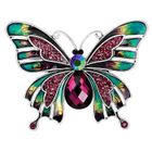 SHLK Broche Femme, Papillon Rhin s Alliage Ré o Filles Accessoires Pins Vêtements Décoration Cadeau, Papillon