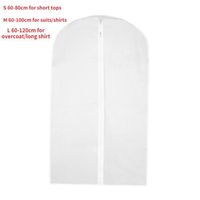 L 60x120cm - couverture de poussière à vêtements - housse vetement penderie housse robe Housse anti poussière