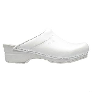 Sabots Sanita Femme Rita - Cuir Synthétique - Semelle En Bois De Tilleul - Confort Et Style Danois