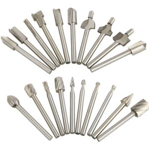 Lot De 50 Embouts De Routeur Droit 1/4" - Modèle 654 Pour Dremel - Neuf