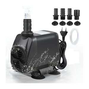 Pompe à Air Solaire Pour Bassin SOULONG - Écologique Et Silencieuse - Batterie 1800mAh - Parfaite Aquarium Ou Petit Bassin