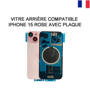 Vitre Arrière De Remplacement Pour IPhone 13 - Kit Avec Outils Et Adhésif - 6 Couleurs Au Choix (Noir, Blanc, Rouge, Vert, Bleu, Rose) - 9