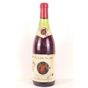 VIN ROUGE juliénas louis tête (étiquette abîmée) rouge 1976 