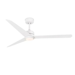Ventilateur De Plafond LED Faro Barcelona TYPHOON Ø130 DC - Moteur DC, 6 Vitesses, Télécommande - Intérieur/Extérieur IP44 - Marron 4 Pales - 2