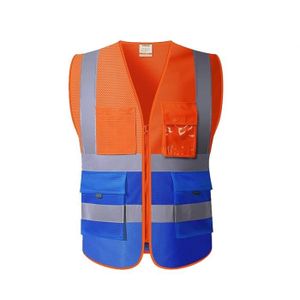 KIT DE SÉCURITÉ XL-chest 124cm - Bleu orange - gilet de sécurité m