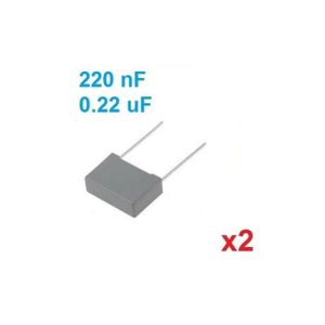 Condensateur MKP X2 0.22uF 0,22µF 220nF 275V 310V 15,5mm