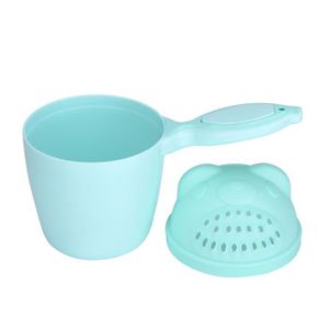 SHAMPOING Garosa rinçage de cheveux Coupe de shampooing pour bébé Cute Kid Wash Hair Bathing Flusher Protection Eye (Vert)