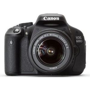 APPAREIL PHOTO COMPACT CANON EOS 600D + Objectif EF-S 18-55 mm f/3,5-5…