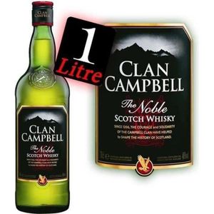 WHISKY BOURBON SCOTCH Scotch Whisky 1l Clan Campbell