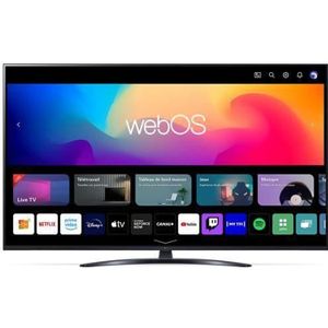 Téléviseur LCD LG TV LED 65UR81 164 cm 4K UHD Smart TV 2023 Noir 