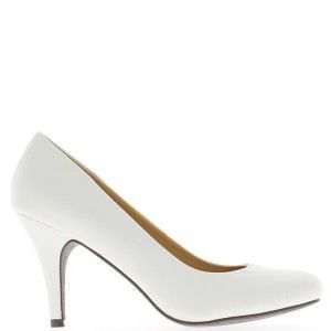 Escarpins Femme Grande Taille Beiges Mats /à Talon de 9,5cm