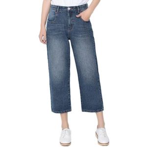 jean coupe droite large femme