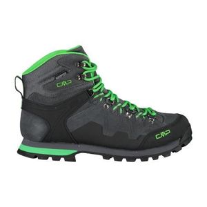 CHAUSSURES DE RANDONNÉE Chaussures de marche de randonnée mid CMP Athunis WP - grey-verde fluo - 47