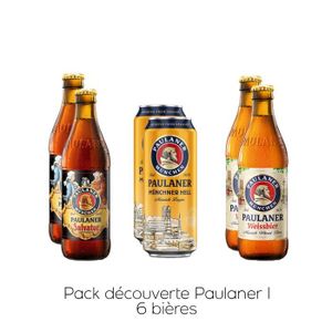 BIERE Pack Découverte Paulaner en 6 bières