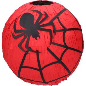 Piñata Grande piñata d'anniire pour enfants, garçons et filles – Araignée – Avec bâton – 100 % faite à la main en pâte à papier – Circo100