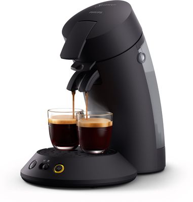 Machine à Café Senseo Original Plus Philips - Dosettes, Intensité Réglable, Blanc