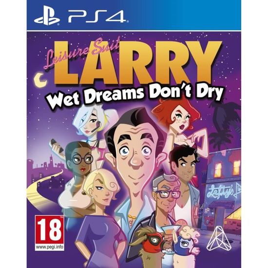 Leisure Suit Larry - Wet drams don't dry Jeu PS4