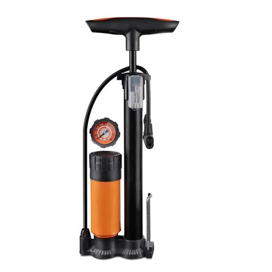Pompe à Pied Vélo Avec Manomètre – Hauteur 56 Cm, Compatible Presta Et Schrader, Pression Jusqu’à 8 Bar / 116 PSI - 3