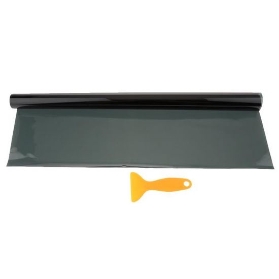Film Teinté Pour Fenêtres 3M 50% VLT - Rouleau 20x10 Pieds (env. 60x300cm) - Anti-Chaleur - Maison & Voiture