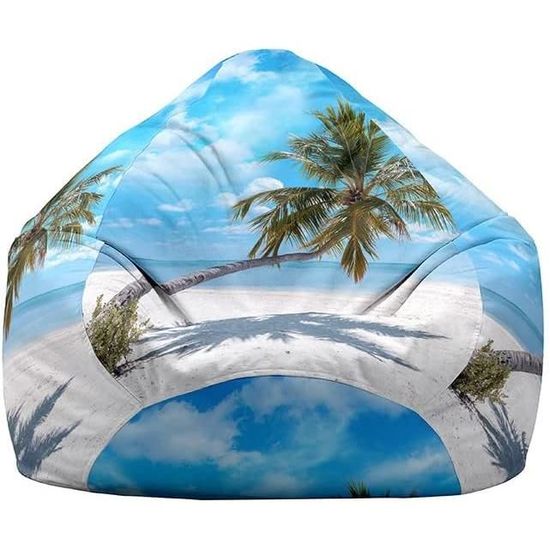 Pouf Poire Géant 3D En Forme De Lion - Housse Sans Remplissage Pour Canapé Ou Fauteuil, Adulte/enfant