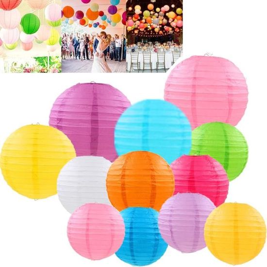 2 Lanternes En Papier Style Japonais/chinois – Abat-jour Décoratif Prune Fleuri, Ambiance Cosy
