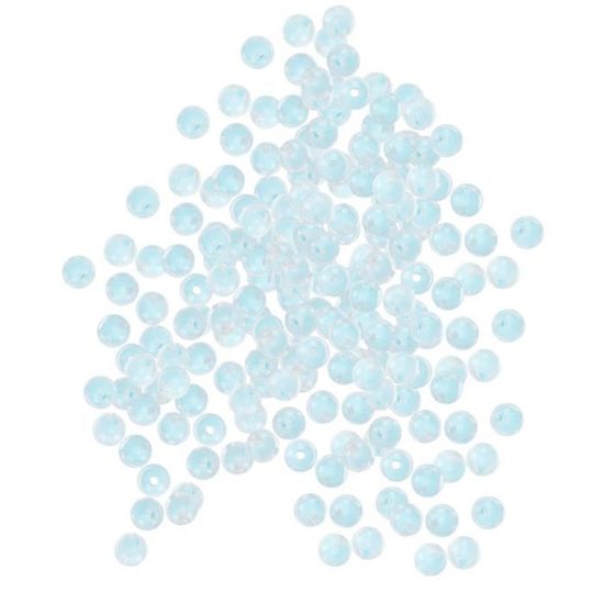 Perles verre Oeil de Chat rondes 8mm KAKI par 10 pcs - Verre Oeil de