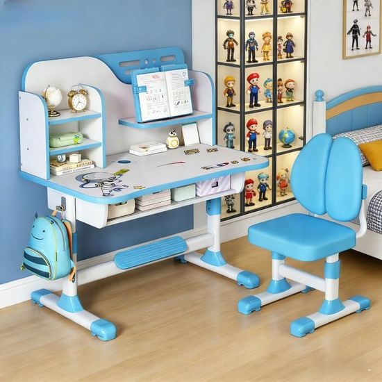 Table A Dessin Dreamade Ensemble Table Et Chaises Pour Enfants Pied De Bureau Reglable