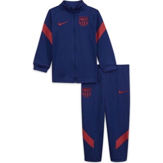 Survêtement Bébé Garçon FC Barcelone - Collection Officielle | 100% Polyester, Taille Bébé