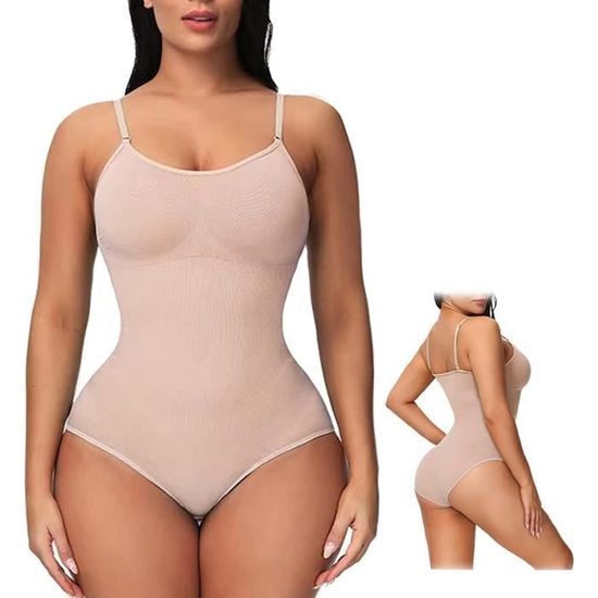 Shein France Shapewear Sans Coutures Body Femme Gainant Tuopuda - Ventre Plat, Sans Couture, Confortable Pour Toutes Occasions Shapewear Invisible Body Sans Couture Ventre Plat