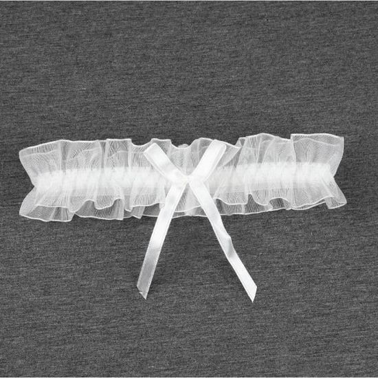 Lot De 2 Jarretières Réglables En Dentelle Forme Cœur - Accessoire Élégant Et Confortable Pour Femmes