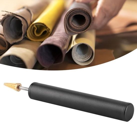 Stylo de teinture de bord TBEST - Or Noir - Rouleau De Peinture En Cuir