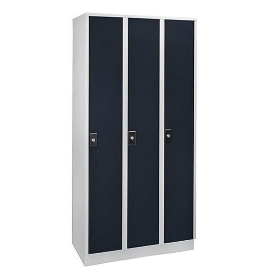 Wolf Penderie Hauteur Compartiments 1700 Mm 3 Compartiments Largeur 300 Mm Gris Clair Anthracite Armoire Armoire Pour Achat Vente Armoire De Bureau Wolf Penderie Hauteur Comp Cdiscount