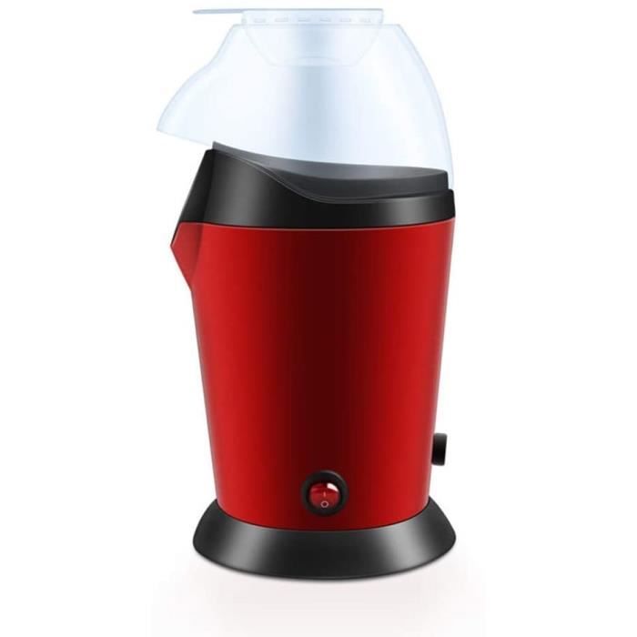 Machine à Pop-corn à Air Chaud Nostalgia – 1200W, 16 Tasses En 3 Min, Sans Huile Ni Sucre, Design Rétro Rose - 8