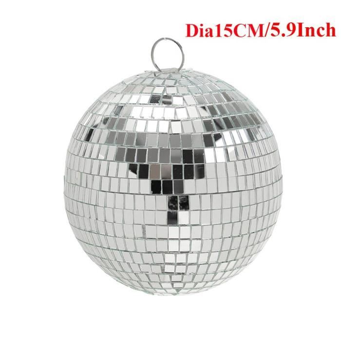 Décoration Miroir Fête Boule Disco Champignon Miroir - Décoration Paillettes 14cm Pour Fête Et Déco Boules Disco Paillettes