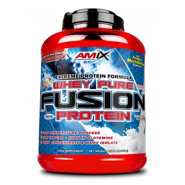 PURE WHEY PROTEIN FUSION 2.3 KG . DOUBLE CHOCOLAT - COCO SAVEUR