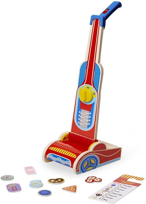 Melissa & Doug Vacuum Cleaner Play Set, Ménage, Kit de jeu, 3 année(s), Petite enfance, Garçon-Fille, Multicolore