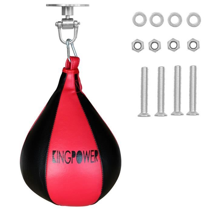 Punching Ball Speed Ball Sac de Frappe Boxe Boule Sport Kickboxing Kingpower