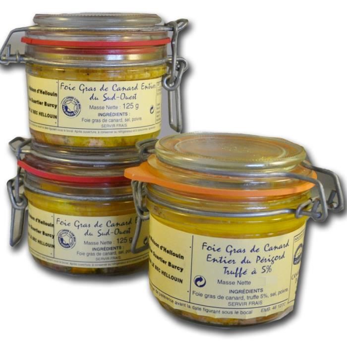 Lot de Foie Gras