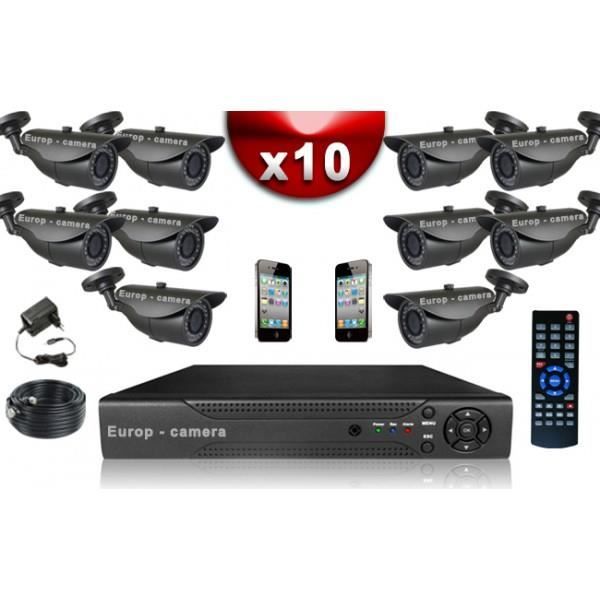 Vidéosurveillance - Kit Eco Vidéosurveillance 1…