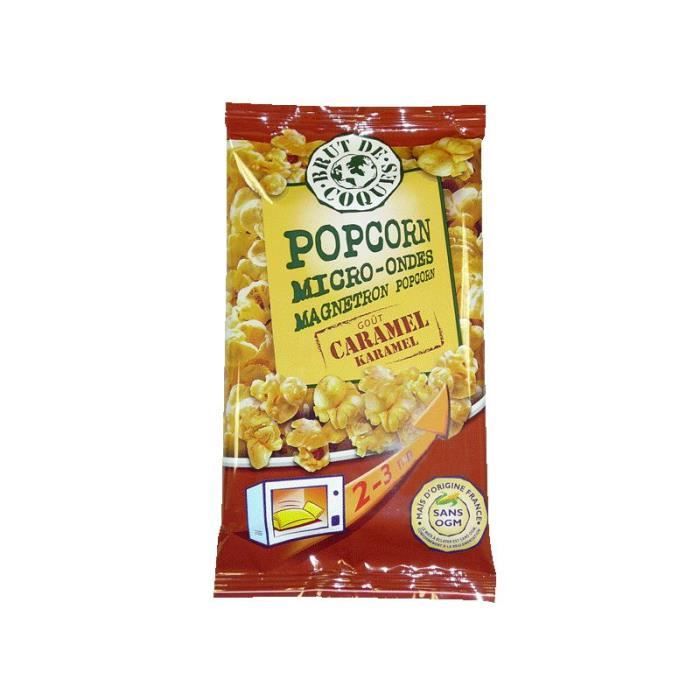 Brut de coques - Pop corn caramel