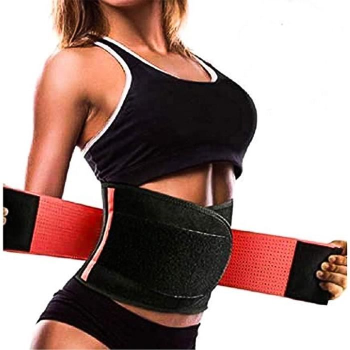 CEINTURE ABDOMINALE MOKIU Femme Ceintures de Sudation Amincissante Ceinture Abdominale Serre Taille reacuteglable Ceinture Neacu101