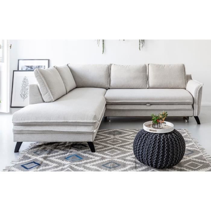 Canapé d'angle BOHO Bobochic convertible